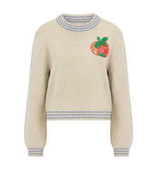 Stella Nova Embroidered Apple Sweater
