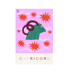 Amyisla Capricorn Zodiac Poster
