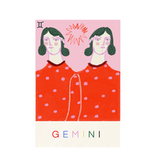 Amyisla Gemini Zodiac Poster