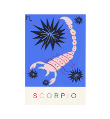 Amyisla Scorpio Zodiac Poster