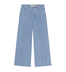 GANNI Denim Wide Drawstring Jeans