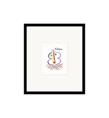 G&C Small Picasso Pray The Noble Framed Artwork