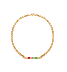 Martha Calvo Rainbow Love Gold Plated Necklace