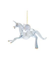 Pegasus Glass Ornament
