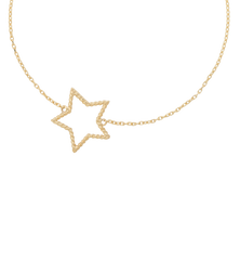 Tangled Star Bracelet 14K