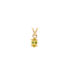 Vintage Peridot Honeydew Charm