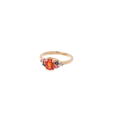 Vintage Sapphire Multicolour Harvest Moon Ring