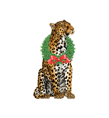 Wild Leopard Gift Tag