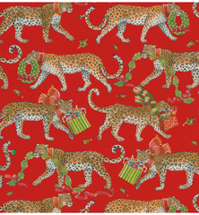 Wild Leopard Giftwrap Roll