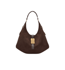 GANNI Kat Large Suede Bag