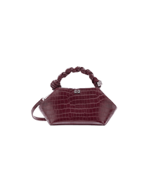 GANNI Bou Small Croco Pelinova Bag