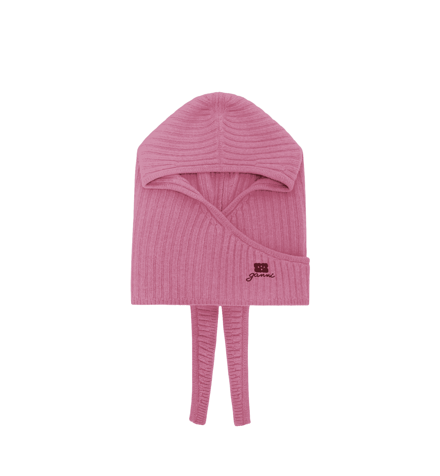 GANNI(ガニー)Core FutureWool Knit Balaclava Ganni Balaclava - Core GANNI(ガニー)Core FutureWool Knit Balaclava Ganni Balaclava - Core