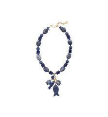 Brinker + Eliza Navy Necklace