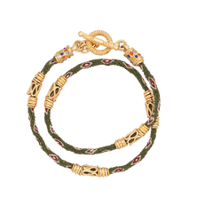 Gas Bijoux Green Lima Necklace