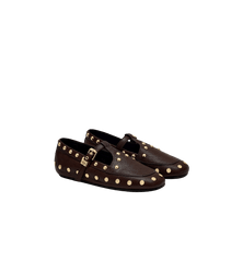 GANNI Mary Jenny Studs Ballerina