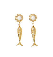 Brinker & Eliza Dory Fish Earrings