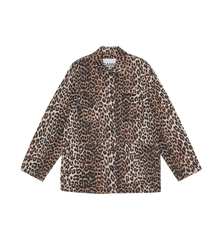 GANNI Leopard Jacket