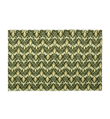 Bali Forest Olive Ikat Tablecloth