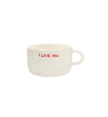 I Love You Cappuccino Mug
