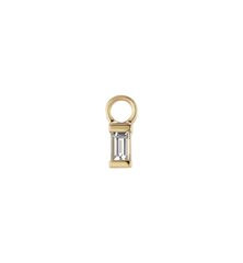 Maria Tash Diamond Baguette Charm