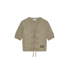 GANNI Future Short Sleeve Cardigan
