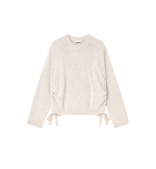 GANNI Future Wool Mix Oversized O-neck Sweater