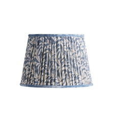 Pooky Blue/White Linen Lampshade