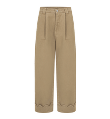 Stella Nova Brushed Surface Cotton Pants