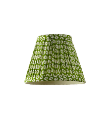 Pooky Green Ikat Cotton Lampshade