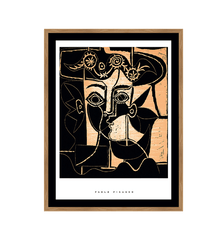 G&C Picasso Decorated Hat Framed Artwork