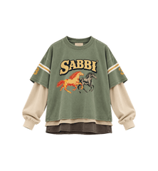 Sabbi Neigh Sayer Long Sleeve T-shirt