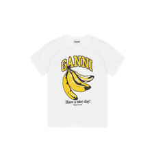 GANNI Banana Relaxed T-shirt