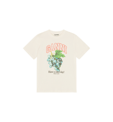 GANNI Basic Jersey Grapes Relaxed T-Shirt