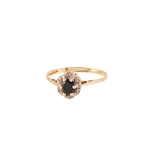 Vintage Regal Lovers Ring 9K