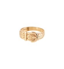 Vintage Eternal Clasp Ring 9K