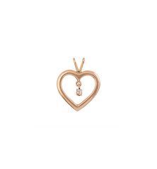 Vintage By Your Side Charm 9K
