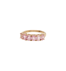 Vintage Orchid Aura Ring 9K