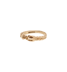 Vintage Barely Buckled Ring 9K
