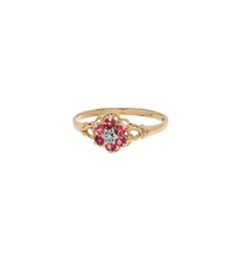 Vintage Flora Luxe Ring 9K