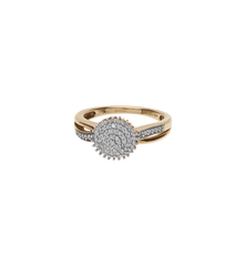 Vintage Cherry Blossom Ring 9K