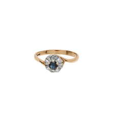 Vintage Blue Skies Ring 9K