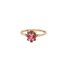 Vintage Magnolia Tree Ring 9K