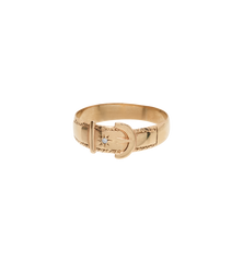 Vintage Luxe Loop Ring 9K