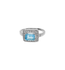 Vintage Zinnia Dream Ring 9K