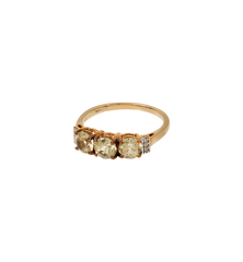 Vintage Diaspora Trilogy Ring 9K