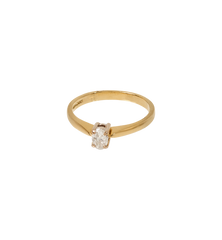 Vintage Diamond Pure Devotion Ring 18K