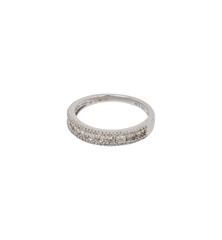 Vintage Diamond Sundust Pavé Ring 9K