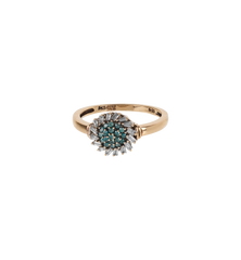 Vintage Diamond Orbella Ring 9K
