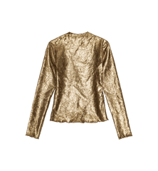 GANNI Shibori Cutout Top