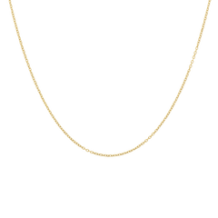 Anker Plain Necklace 14K